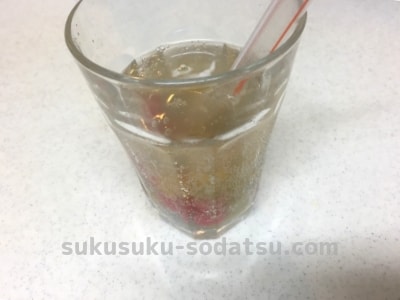 お嬢様酵素ジュエル(Jewel)の炭酸水割り